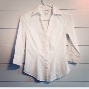 White button down shirt